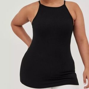 Torrid Rib Knit High Neck Tank